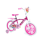 Bicicletta da Bambina Princess Ruota 16 Pollici Bici con Rotelle Freni