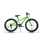 Bicicletta Mountain Bike Ruota 24 Pollici da Ragazzo Uomo Bici 6 Cambio Bambino