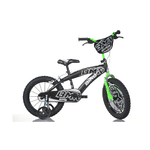 Bicicletta Ruota 14 Pollici BMX 3 4 5 6 anni Bici da Bambino Rotelle Bimbo Freni