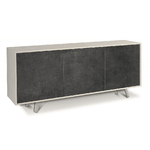 Madia Armadio Bianco Nero Mobile Contenitore Buffet Soggiorno Credenza