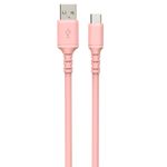 Dcu tecnologic DCU Advance Tecnologic 30402070 cavo USB 1 m USB 2.0 USB A USB C Rosa