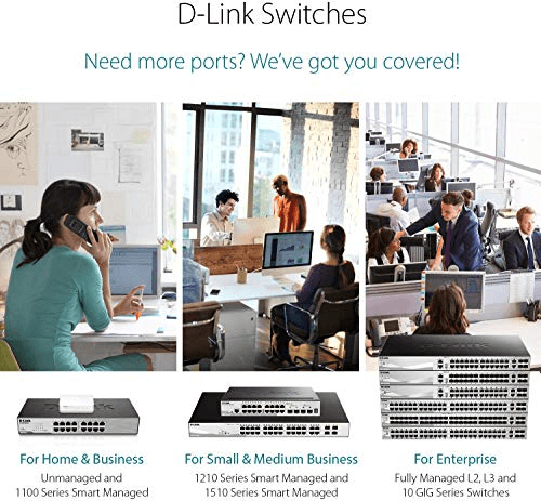 D-Link-DGS-1016D-Switch-Gigabit-16-Porte---Nero