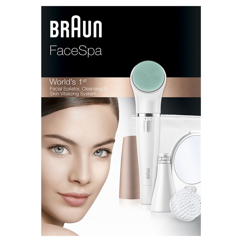 Braun-FaceSpa-851V-Sistema-di-Epilazione-Viso-3-in-1