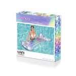 Bestway-43413-galleggiante-da-piscina-e-da-spiaggia-Multicolore-Fantasia-PVC-Materassino-galleggiante