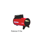 Generatore Aria Calda Gpl 11Kw Stufa a Gas Riscaldamento Termoventilatore Butano