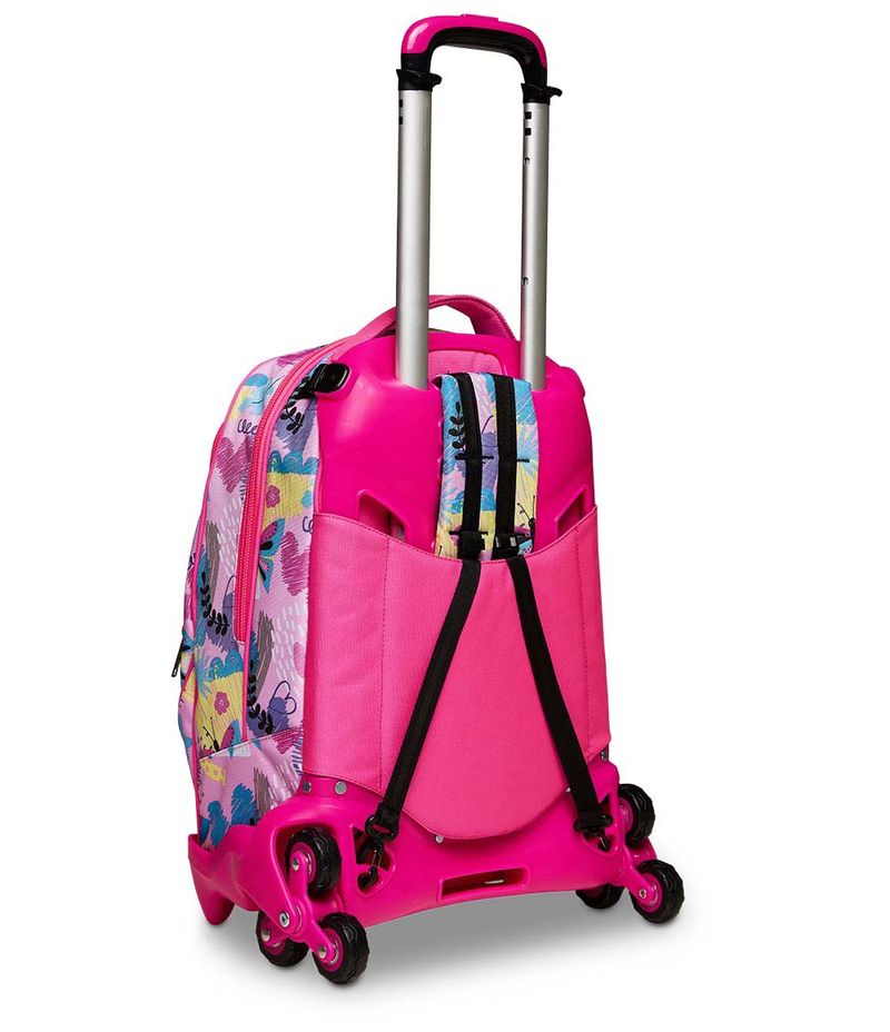 Trolley-SJ-GANG-STYLE-JAM-GANG-3-Ruote-Unisex-Rosa