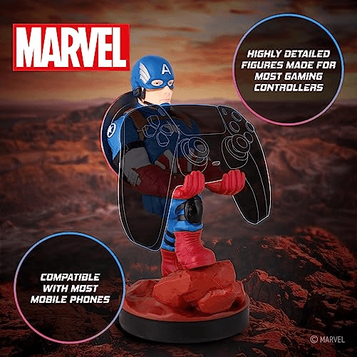 Cable-Guys-Captain-America---Personaggio-da-Collezione