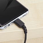StarTech.com-Cavo-di-Ricarica-USB-A-a-USB-C-da-2m---Resistente-Cavetto-USB-C-Dati-e-Ricarica-Veloce-da-USB-2.0-a-USB-Type-C-3A-Guaina-in-TPE-e-Fibra-Aramidica-M-M-Nero--RUSB2AC2MB-