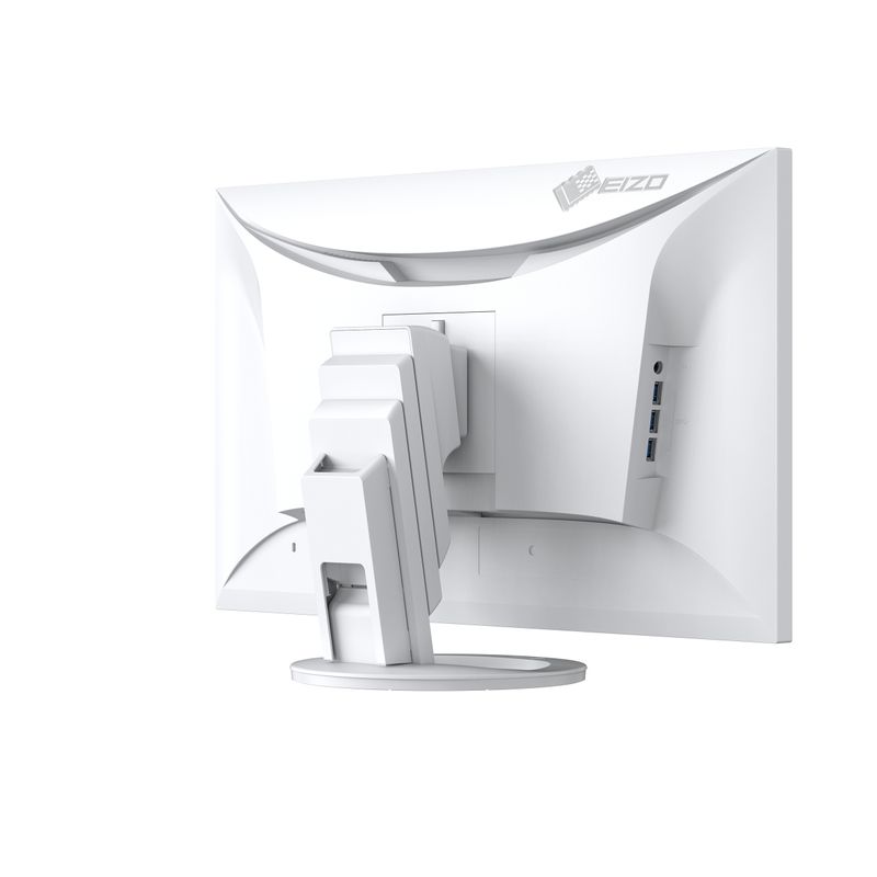 Eizo-Monitor-27-Led-Ips-2560X1440-16-9-5Ms-350-Cdm-Dp-Hdmi-Pivot-Usb-C-Lan-Multimediale-Flexscan-Bianco