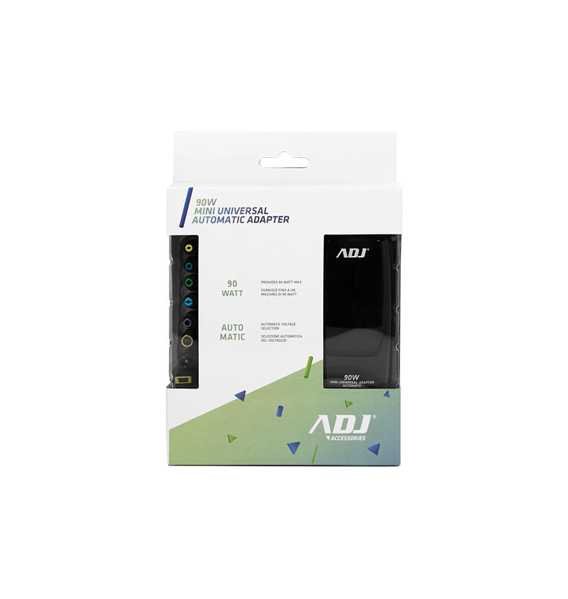 Alimentatore-Notebook-90W-Mini-Bk-8-Connettori-3Pin-Auto-Adj