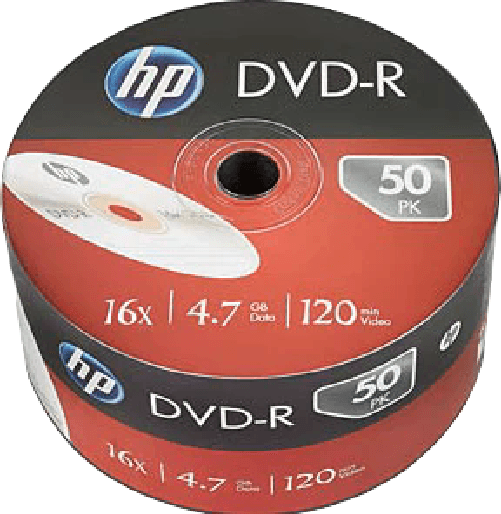 HP-1x50-DVD-R---4-7GB---Bulk-Pack--DME00070-