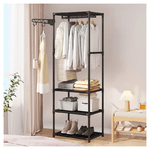 Trade Shop Traesio-organizer 3 Ripiani Scaffali Libreria Multiuso Organizzatore Casa Camera Armadio Negozio -