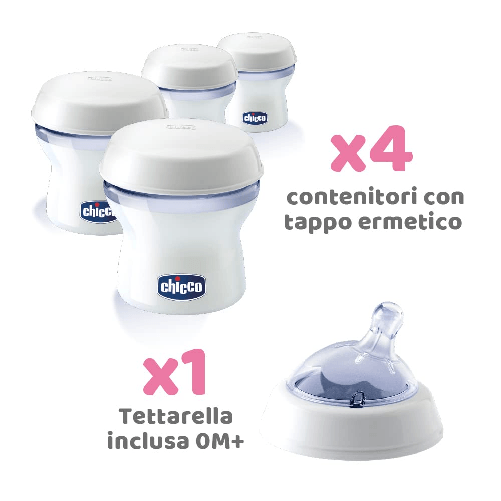 Chicco-Contenitori-Latte-Materno-4-Contenitori-Multiuso-Con-Tettarella-inclusa-Conserva-il-Latte-Chiusura-Con-Tappo-Ermetico-Adatto-a-Frigo-e-Freezer-Natural-Feeling-0m-