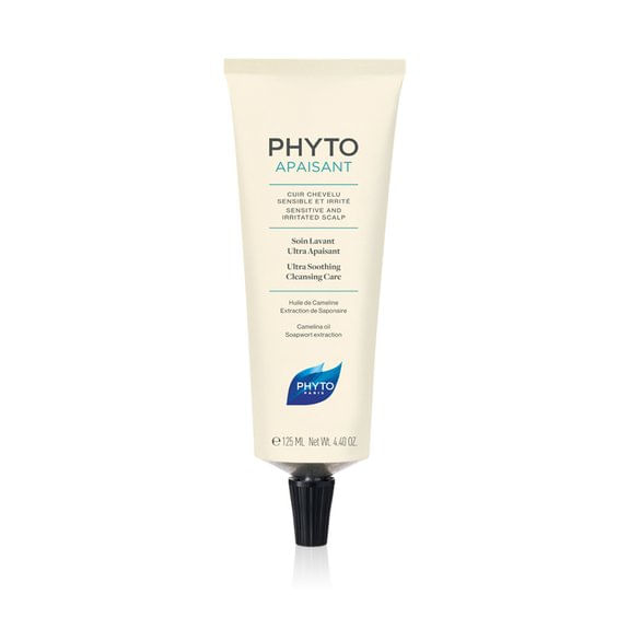 Phyto-Phytoapaisant-Trattamento-Detergente-Ultra-Lenitivo-per-il-Cuoio-Capelluto-Sensibile-e-Irritato-Formato-da-125-ml