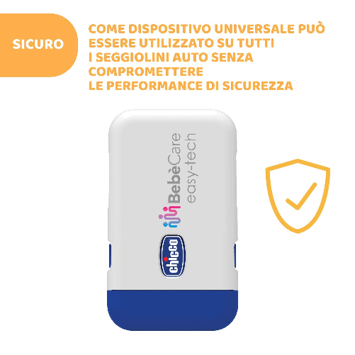 Chicco-Bebecare-Easy-Tech-Dispositivo-Anti-Abbandono-Universale-Per-Seggiolino-Auto-Bianco-Blu-‎16-x-11-x-2.5-cm-60-grammi
