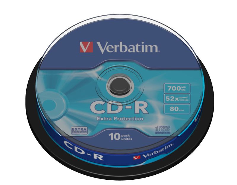 Verbatim-CD-R-Extra-Protection-700-MB-10-pz