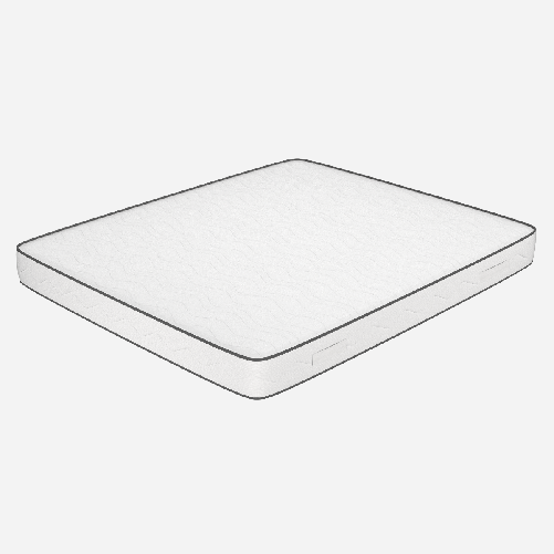 Materasso Matrimoniale 165x190, altezza 19 cm - Memory Foam, Antiacaro, Anallergico | Premiere