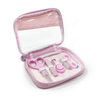 Chicco-Set-Manicure-Bambina-Con-Forbicine-Limetta-in-Cartone-Tagliaunghie-Spazzolino-per-Unghie-Rosa-0-Mesi-