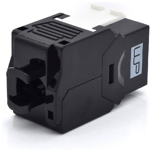 WP-WPC-KEY-6AUP-TL-BL-cavo-di-collegamento-RJ45-Nero-Bianco