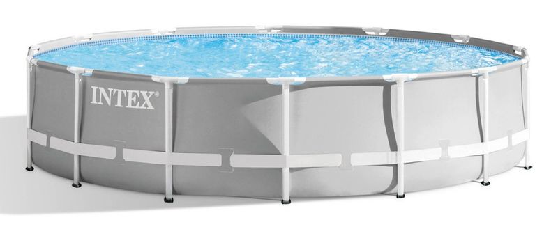 Intex-26720-Piscina-Rotonda-Fuoriterra-Grigio-427X107-cm-427x107-cm-Con-Pompa-Filtro