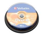 Verbatim-Dvd-R-16X-47Gb-10-Pack-Spindle-Matt-Silver