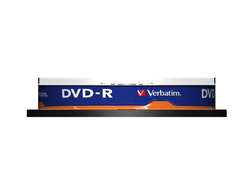 Verbatim-Dvd-R-16X-47Gb-10-Pack-Spindle-Matt-Silver