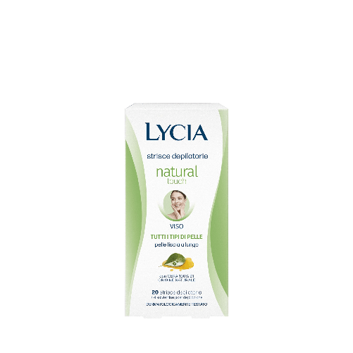 Lycia Strisce Depilatorie Viso Natural Touch Confezione da 6 Pezzi da 20  strisce - Buonitaly