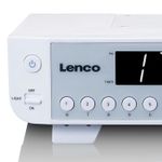 Lenco-KCR-11-Portatile-Analogico-Bianco