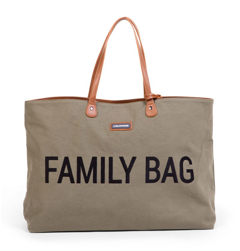 Family-Bag-Kaki-Borsa-Weekend-In-Canvas