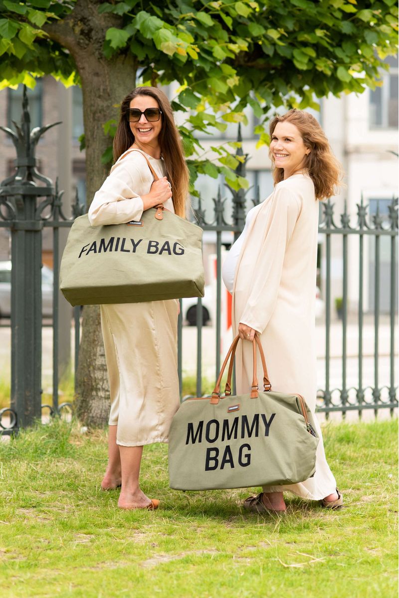 Family-Bag-Kaki-Borsa-Weekend-In-Canvas