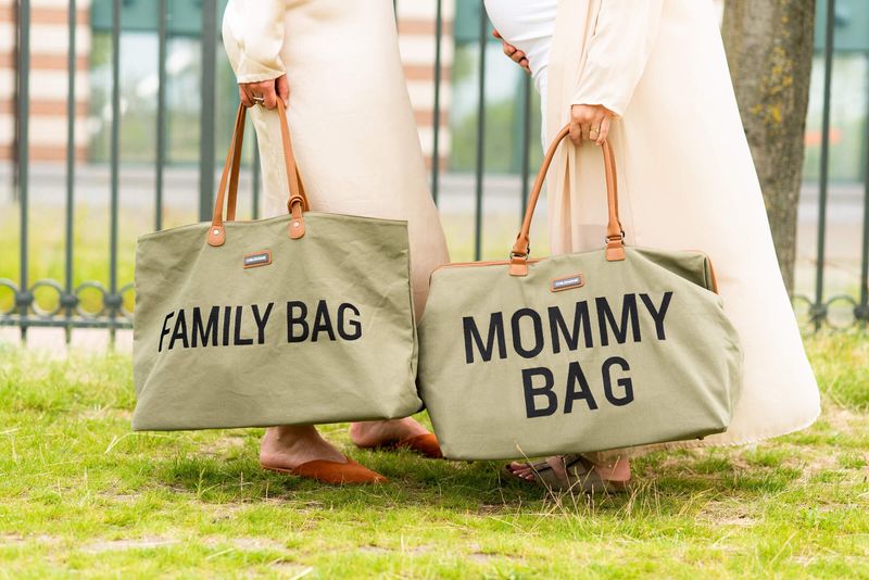 Family-Bag-Kaki-Borsa-Weekend-In-Canvas