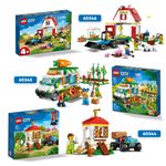 LEGO-City-60346-il-Fienile-e-Animali-da-Fattoria-Idea-Regalo-con-Trattore-Giocattolo-Giochi-per-Bambini-dai-4-Anni-in-su