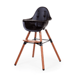 Evolu 2 Chair Seggiolone Noce/Nero