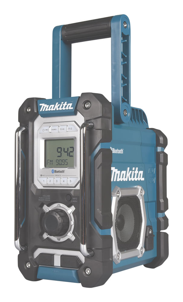 Makita-DMR108N-radio-Portatile-Digitale-Nero-Colore-foglia-di-te-