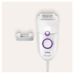 Braun-Silk-epil-5-505-Power-28-pinzette-Porpora-Bianco