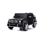 Macchina Elettrica per Bambini Mercedes Jeep Nera a Batteria 12 V Macchinina