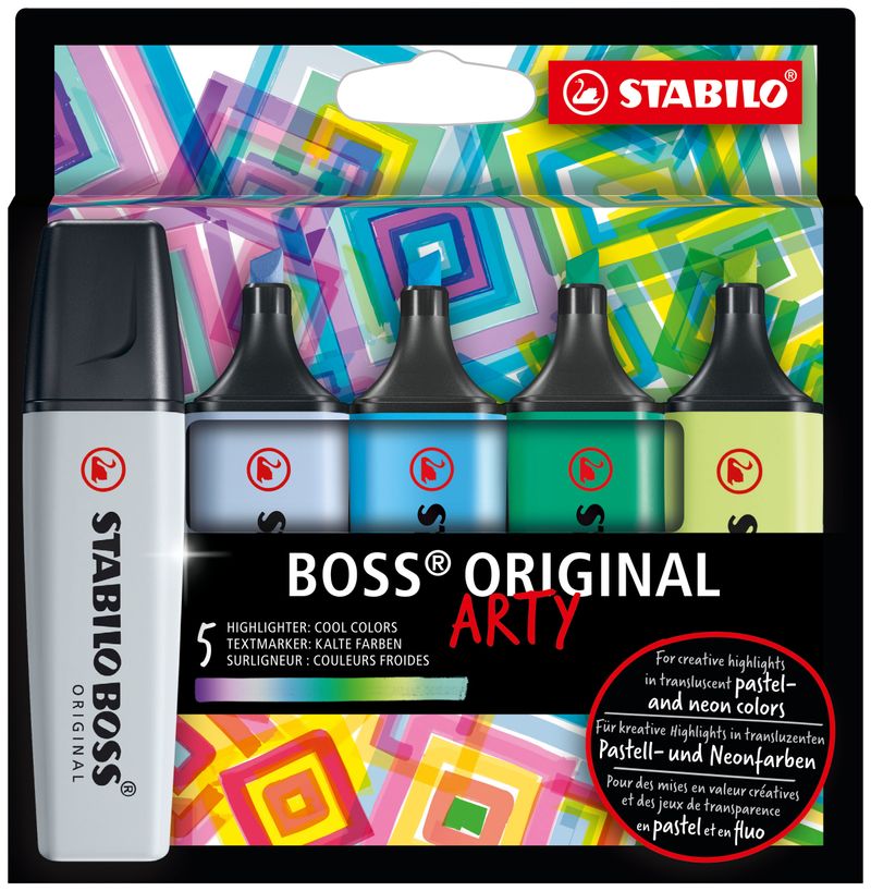 STABILO-Boss-Arty-5-evidenziatori-colori-freddi