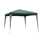 Gazebo 3x3 Verde a Fisarmonica Giardino Richiudibile Portatile Pieghevole Sacca