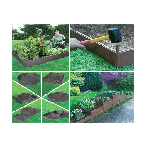 Set da 32 Pannelli per Fioriera Kit Aiuola o Orto Multiforma