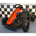 Go Kart Elettrico Rosso da 24V Macchina Drift Cavalcabile per Bambini