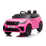 Land Rover Velar Rosa Macchina Elettrica a Batteria 12 V Telecomando