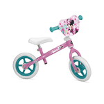 Bicicletta Pedagogica Minnie a Spinta Senza Pedali Bici Balance Bike da Bambina