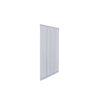 Zanzariera per Porte Finestra Tenda Anti Zanzare a Pannelli 140x250 Grigio