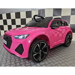 Macchina Elettrica Audi RS6 a Batteria 12 V Auto per Bambini Rosa