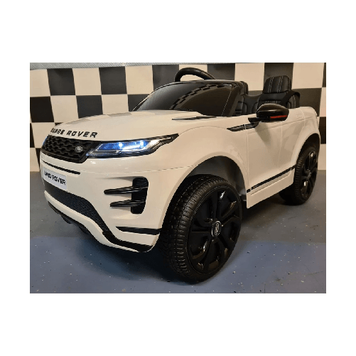 Macchina Elettrica per Bambini Range Rover Evoque a Batteria Bianca