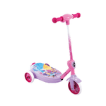 Monopattino Elettrico Principesse con Bolle Sapone Scooter a 3 Ruote per Bambini