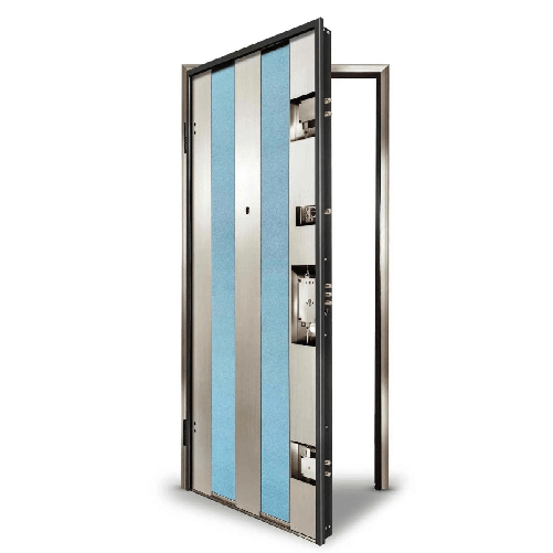 Porta Blindata Inossidabile Acciaio Inox Aisi 304 Portone senza Pannelli