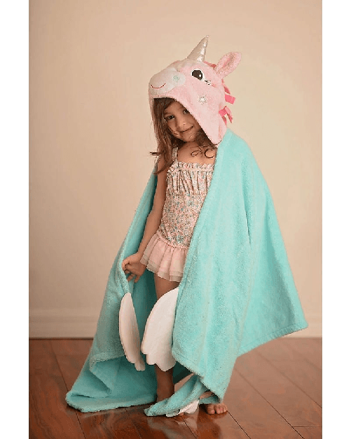 Zoocchini Accappatoio Baby Cover Up UPF 50+ Foca unisex (bambini)