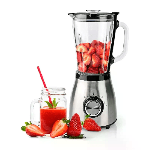 Frullatore Professionale Elettrico 800W 1,5LT Blender tritatutto 2 Velocità