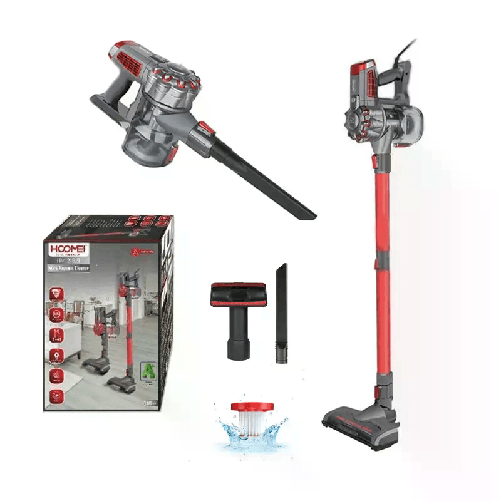Aspirapolvere Scopa Elettrica Senza Sacco 2in1 con FILO Cleaner Ciclonico 600W